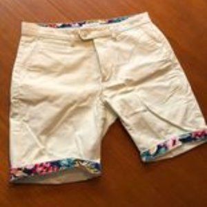 Denim &Flower Shorts